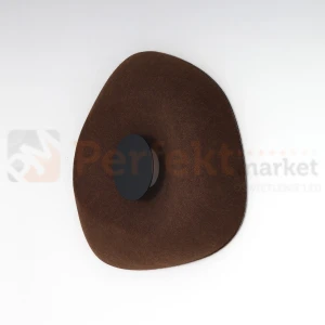 Filcowy kinkiet LED EAGLE WALL brązowy Azzardo AZ6576 3000K