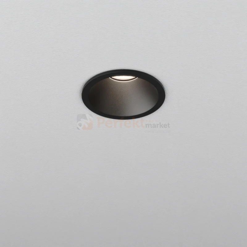 Aqform oprawa HOLLOW 6 LED wpuszczana 49° IP20 3000K czarna montaż perfektmarket.webp