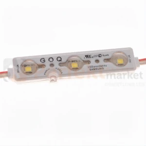 Moduł LED GOQ Samsung 3 SMD 2835 Ciepły 3000K