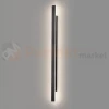 Lampa ścienna zewnętrzna liniowa na elewację 120cm LED WOW II CCT czarna IP54 perfektmarket (6).webp