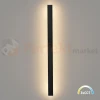 Lampa ścienna zewnętrzna liniowa na elewację 120cm LED WOW II CCT czarna IP54 perfektmarket (7).webp