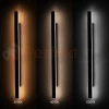 Lampa ścienna zewnętrzna liniowa na elewację 120cm LED WOW II CCT czarna IP54 perfektmarket (1).webp