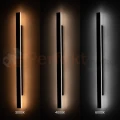 Lampa ścienna zewnętrzna liniowa na elewację 120cm LED WOW II CCT czarna IP54 perfektmarket (1).webp