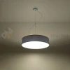 Lampa wisząca okrągła nowoczesna Sollux Arena 45 3xE27 SL.0119 IP20 - szara 02