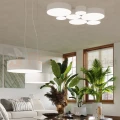 Lampa wisząca okrągła nowoczesna Sollux Arena 45 3xE27 SL.0120 IP20 - biała 05