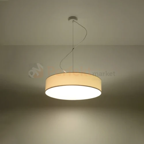 Lampa wisząca okrągła nowoczesna Sollux Arena 45 3xE27 SL.0120 IP20 - biała 02