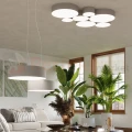 Lampa wisząca okrągła nowoczesna Sollux Arena 35 2xE27 SL.0116 IP20 - szara 05