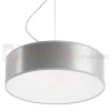 Lampa wisząca okrągła nowoczesna Sollux Arena 35 2xE27 SL.0116 IP20 - szara 03