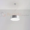 Lampa wisząca okrągła nowoczesna Sollux Arena 35 2xE27 SL.0116 IP20 - szara 01