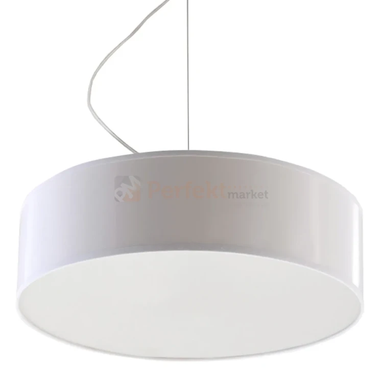 Lampa wisząca okrągła nowoczesna Sollux Arena 35 2xE27 SL.0117 IP20 - biała 03