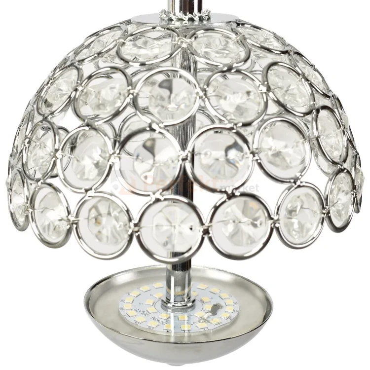 Lampa wisząca LED VENUS na kole chromowana, kryształ  4000K perfektmarket (6).webp