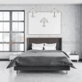 Lampa wisząca LED VENUS na listwie chromowana, kryształ 4000K ML315 perfektmarket (4).webp