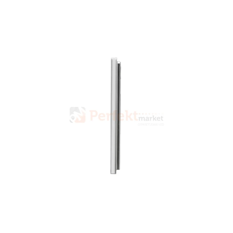 Ramka biała, podstawa chrom perfektmarket.webp