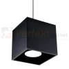 Lampa wisząca kostka Sollux Quad 1xGU10 SL.0060 IP20 - czarna 03