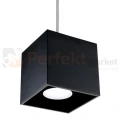 Lampa wisząca kostka Sollux Quad 1xGU10 SL.0060 IP20 - czarna 03