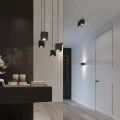 Lampa wisząca kostka Sollux Quad 1xGU10 SL.0060 IP20 - czarna 04