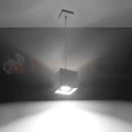 Lampa wisząca kostka Sollux Quad 1xGU10 SL.0062 IP20 - biała 02