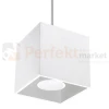 Lampa wisząca kostka Sollux Quad 1xGU10 SL.0062 IP20 - biała 03