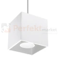 Lampa wisząca kostka Sollux Quad 1xGU10 SL.0062 IP20 - biała 03