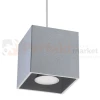 Lampa wisząca kostka Sollux Quad 1xGU10 SL.0061 IP20 - szara 04