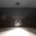 Lampa wisząca kostka Sollux Quad 1xGU10 SL.0061 IP20 - szara 03