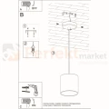 Lampa wisząca spot Sollux Orbis 1xGU10 SL.0051 IP20 - czarna 09