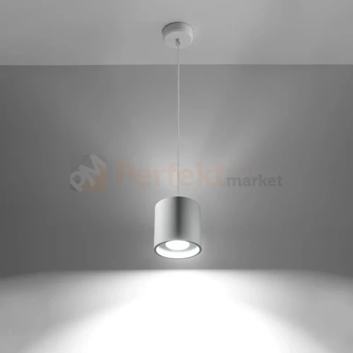Lampa wisząca spot Sollux Orbis 1xGU10 SL.0053 IP20 - biała 02
