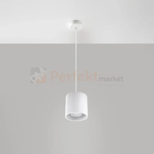 Lampa wisząca spot Sollux Orbis 1xGU10 SL.0053 IP20 - biała 01
