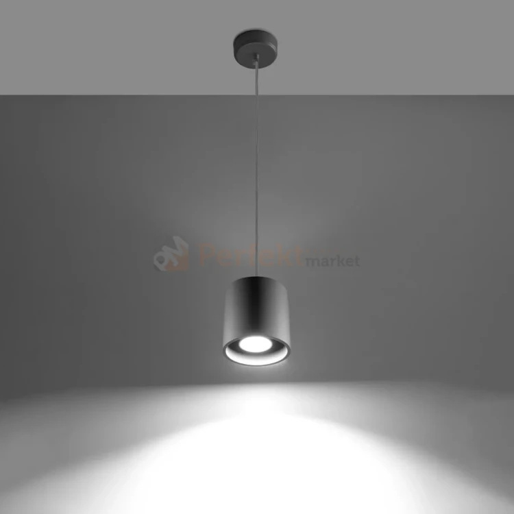 Lampa wisząca spot Sollux Orbis 1xGU10 SL.0052 IP20 - szara 02