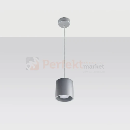 Lampa wisząca spot Sollux Orbis 1xGU10 SL.0052 IP20 - szara 01
