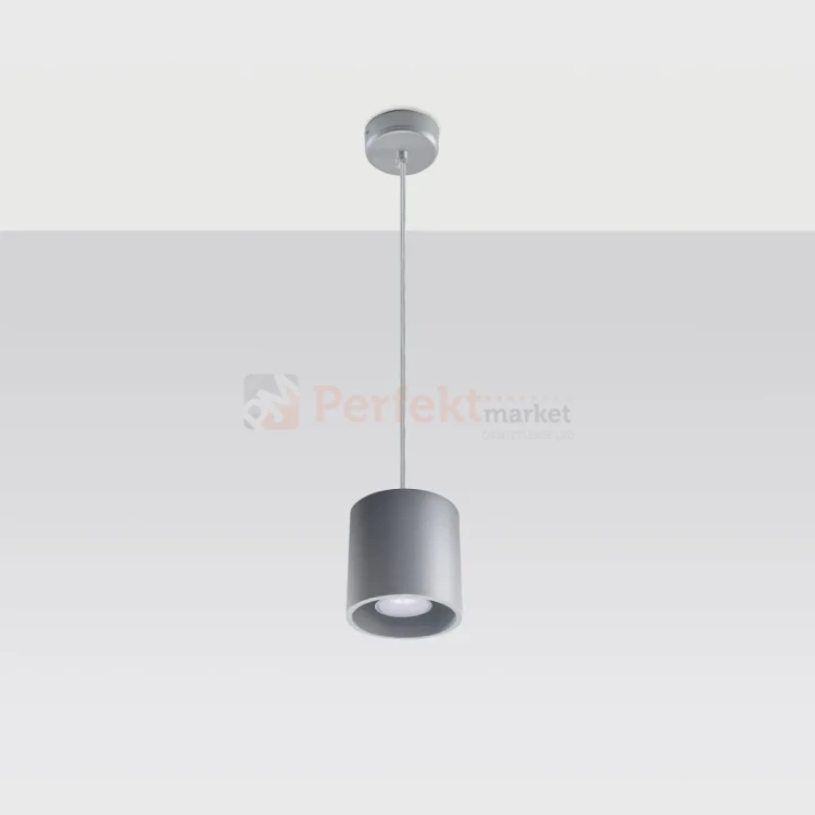 Lampa wisząca spot Sollux Orbis 1xGU10 SL.0052 IP20 - szara 01
