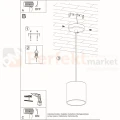 Lampa wisząca spot Sollux Orbis 1xGU10 SL.0052 IP20 - szara 09