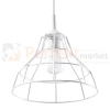 Lampa wisząca druciana Sollux Anata 1xE27 SL.0145 IP20 - biała 03