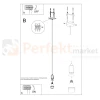 Lampa wisząca sznur minimalistyczna Sollux Edison 1xE27 SL.0158 IP20 - czarno-czerwona 06
