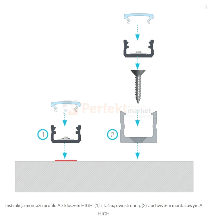 instrukcja montażu profilu aluminiowego do oświetlenia meblowego typ a perfektmarket 2.webp
