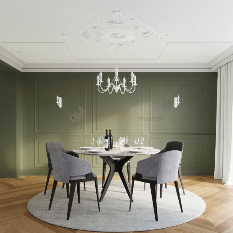 Żyrandol świecznikowy Sollux Minerwa 5 5xE14 SL.0214 IP20 - biały  06