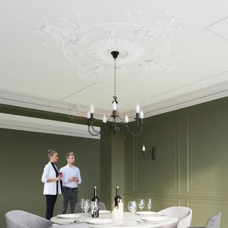 Żyrandol świecznikowy Sollux Minerwa 7 7xE14 SL.0219 IP20 - czarny 04