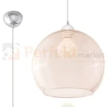 Lampa wisząca szklana kula Sollux Ball 1xE27 SL.0249 IP20 - szampański 06