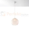 Lampa wisząca szklana kula Sollux Ball 1xE27 SL.0249 IP20 - szampański 01