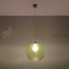 Lampa wisząca szklana kula Sollux Ball 1xE27 SL.0254 IP20 - zielona 02
