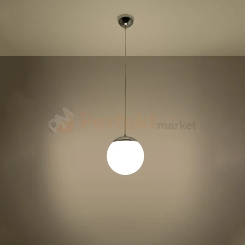 Lampa wisząca kula Sollux Ugo 20 1xE27 SL.0263 IP20 - chrom 02