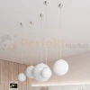 Lampa wisząca kula Sollux Ugo 20 1xE27 SL.0263 IP20 - chrom 06