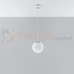 Lampa wisząca kula Sollux Ugo 20 1xE27 SL.0263 IP20 - chrom 01