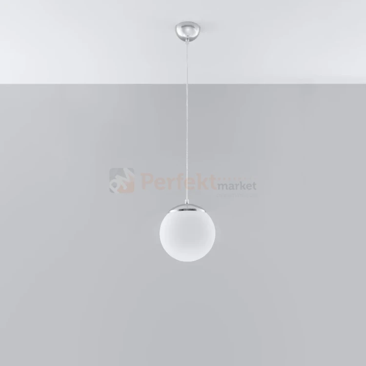 Lampa wisząca kula Sollux Ugo 20 1xE27 SL.0263 IP20 - chrom 01