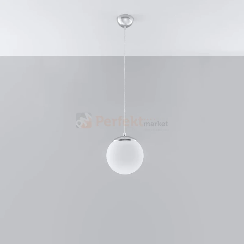 Lampa wisząca kula Sollux Ugo 20 1xE27 SL.0263 IP20 - chrom 08