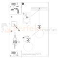 Lampa wisząca kula Sollux Ugo 20 1xE27 SL.0263 IP20 - chrom 08