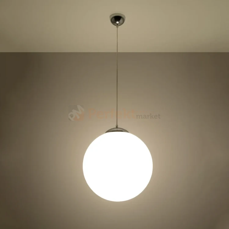 Lampa wisząca kula Sollux Ugo 40 1xE27 SL.0265 IP20 - chrom  02