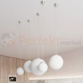 Lampa wisząca kula Sollux Ugo 40 1xE27 SL.0265 IP20 - chrom 06