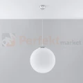 Lampa wisząca kula Sollux Ugo 40 1xE27 SL.0265 IP20 - chrom 01