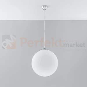 Lampa wisząca kula Sollux Ugo 40 1xE27 SL.0265 IP20 - chrom